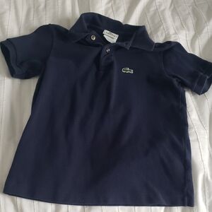Lacoste Kids Dark Blue Polo Shirt
